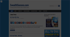 Desktop Screenshot of ewealthsuccess.com